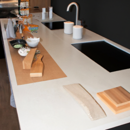 Optimisation de l'espace avec petit mobilier de cuisine gain de place Le Lamentin